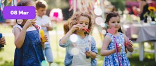 Children playing outdoors